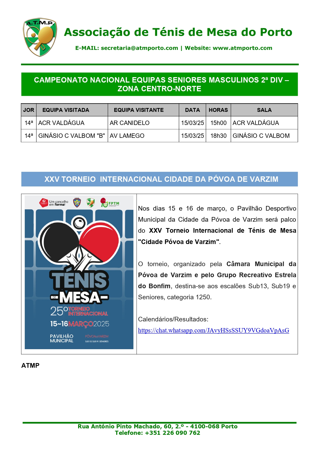 22 Atividade de fim de semana ATMP 14 15 16 Março 2025 page 0002
