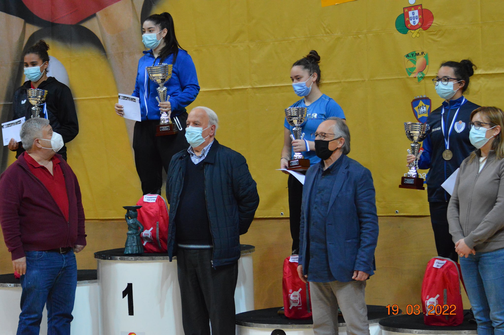 Podium Sub19 fem