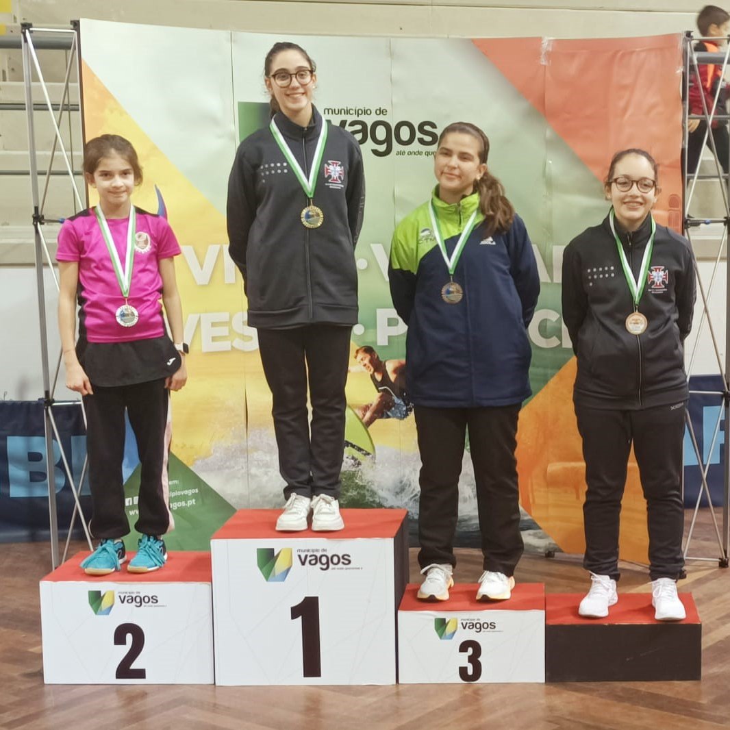 Pódio Sub15 fem foto