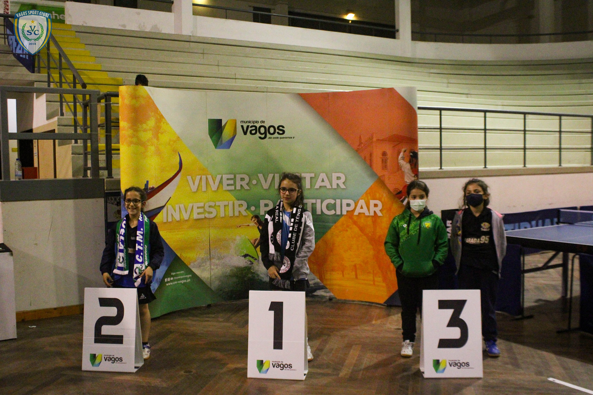 Pódio Sub 10 fem