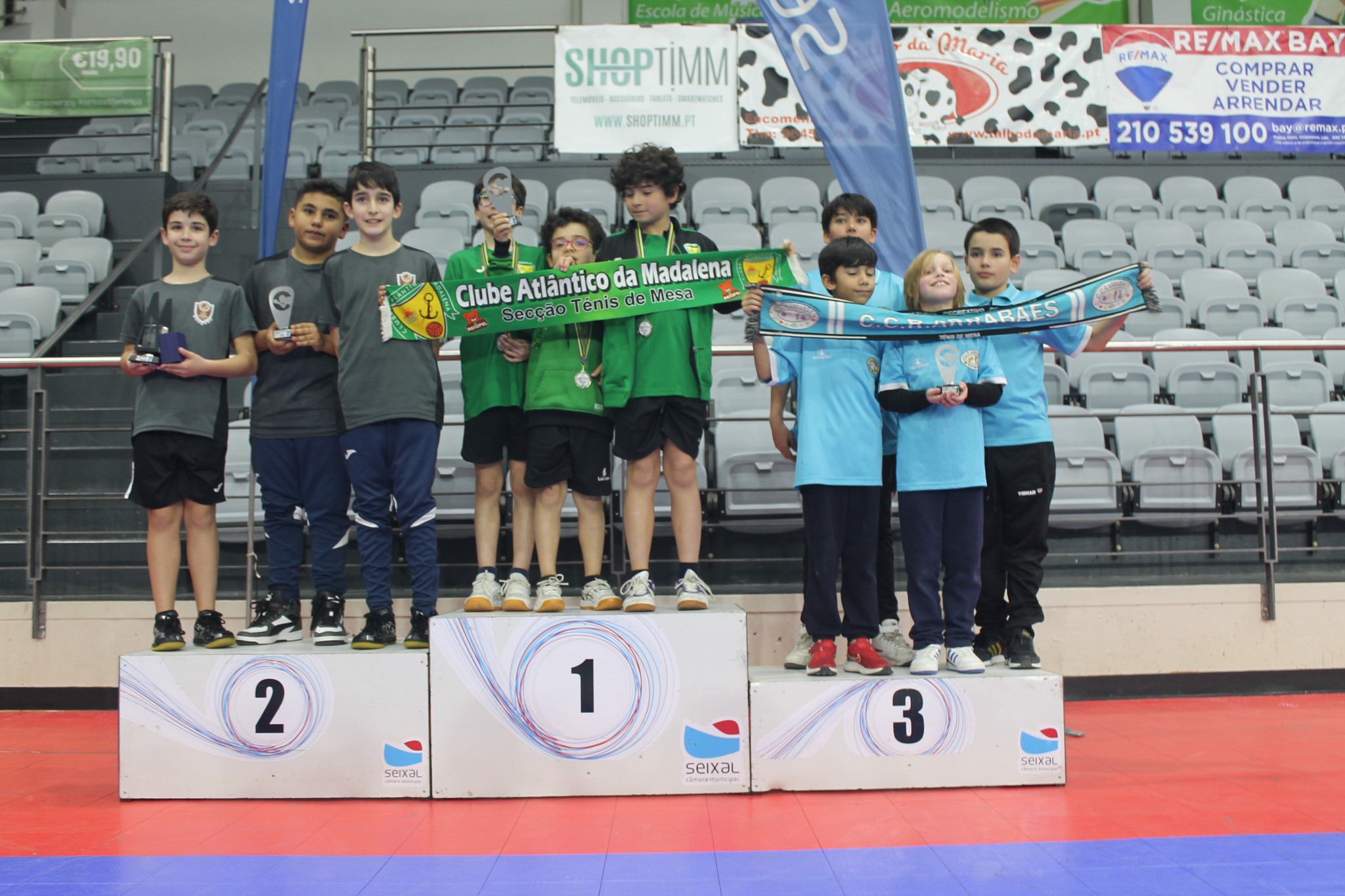 Sub11 masc coletivo pódio