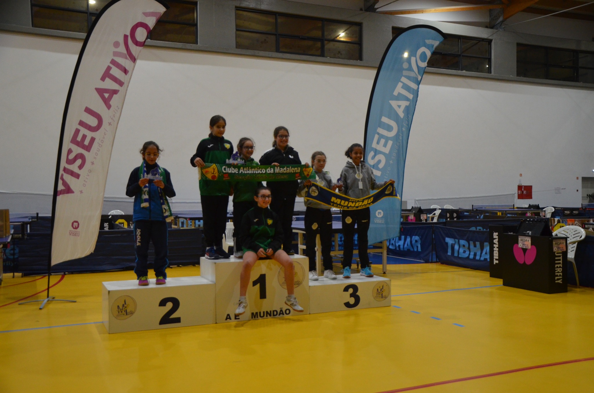 Sub 11 fem podio Coletivo