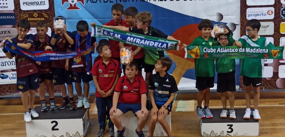 Sub 11 masc pódio coletivo