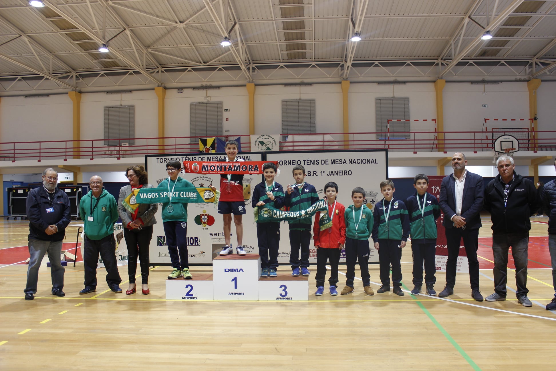 Sub 12 masc podium FOTO