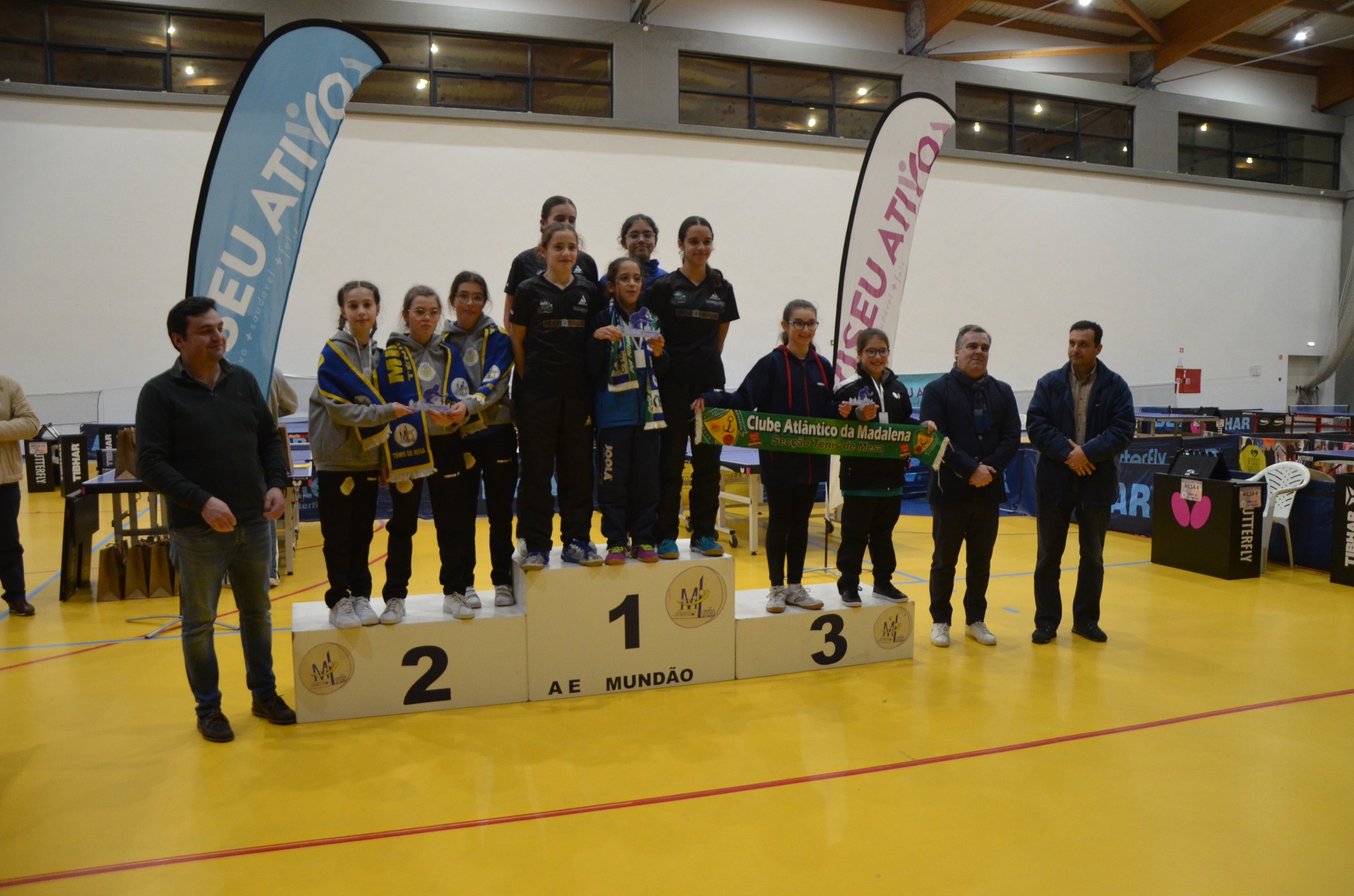 Sub 13 fem podio Coletivo