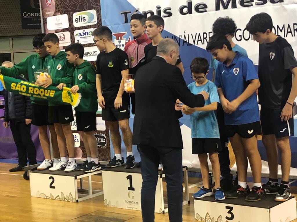 Sub 15 masc pódio coletivo