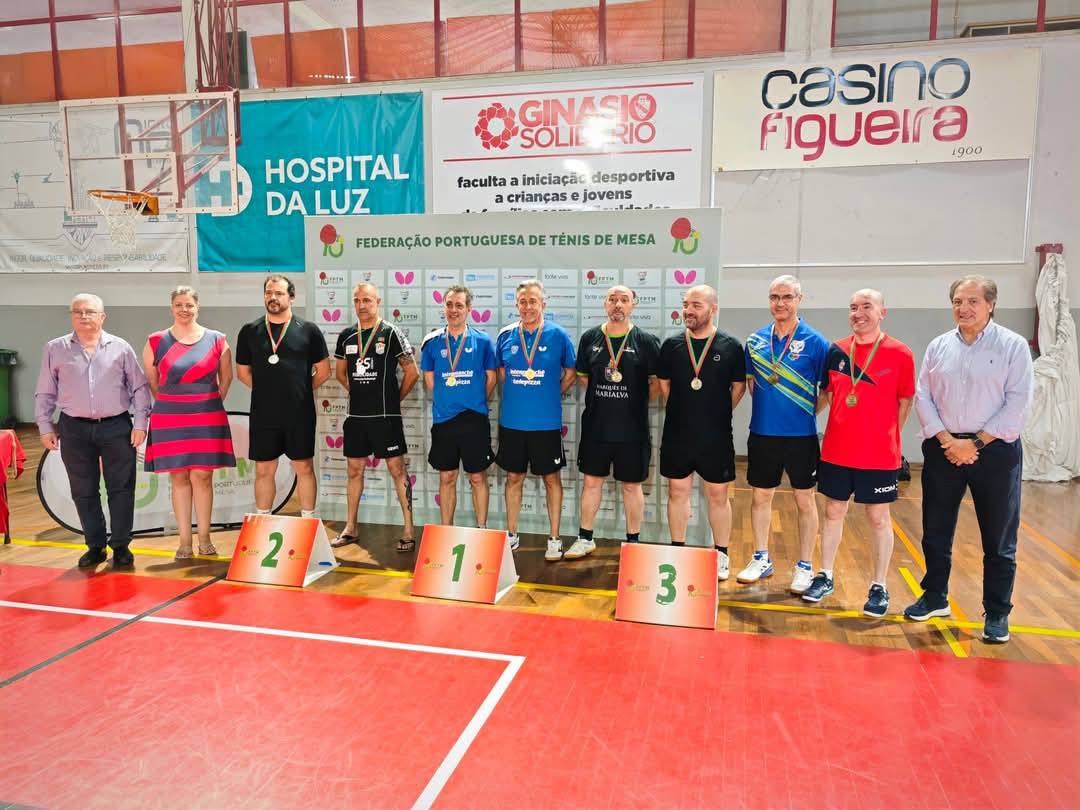 Veteranos Pares masc III Pódio