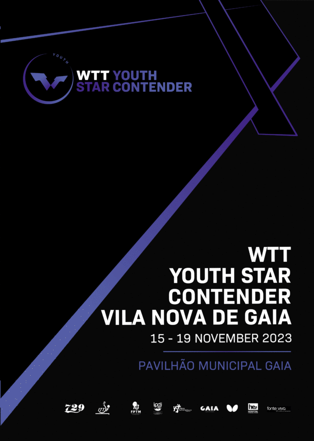 WTT Star Contender Gaia 15 19 novembro2023 cartaz