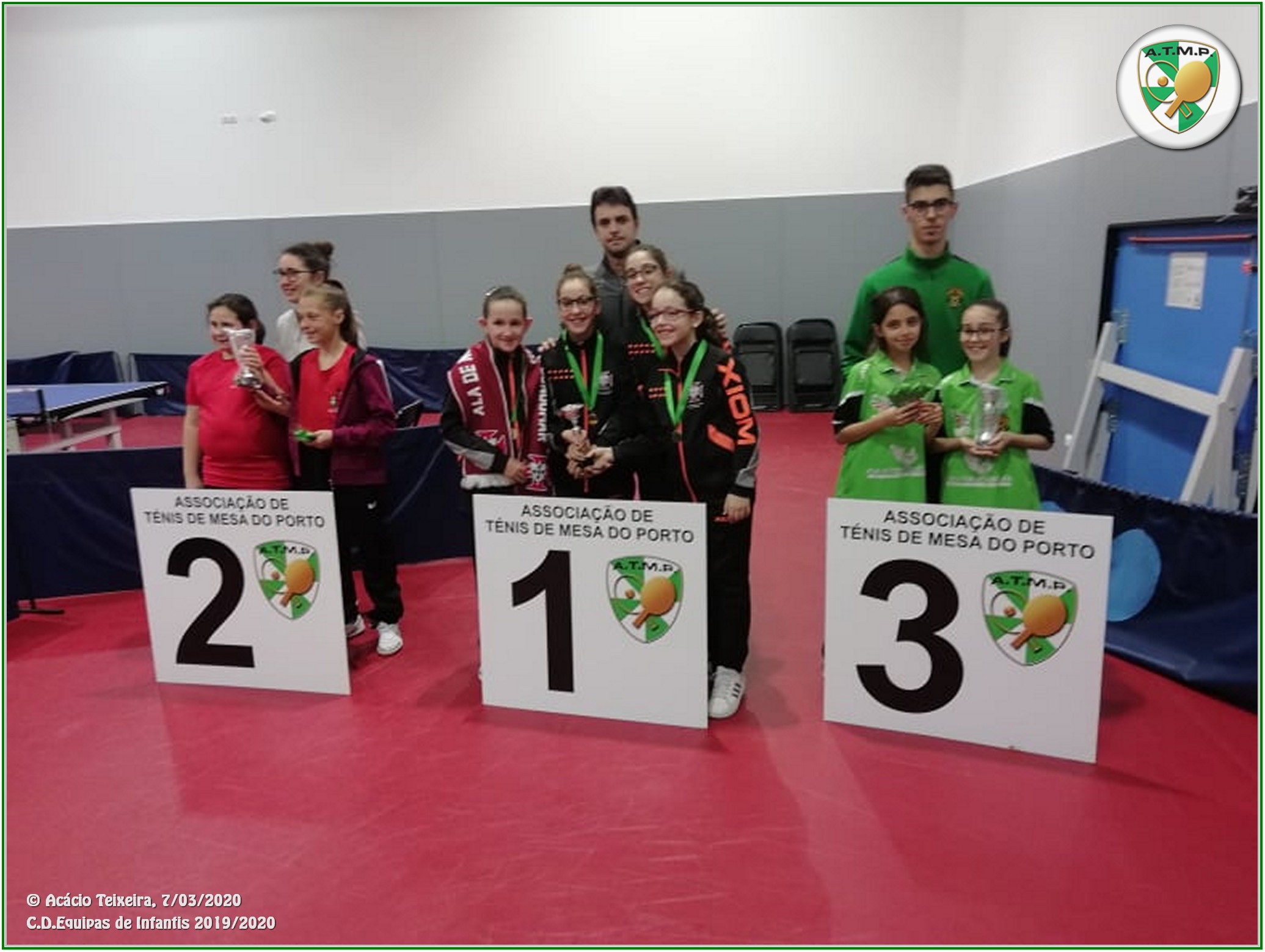 0 CDE Podio Infantis Femininos