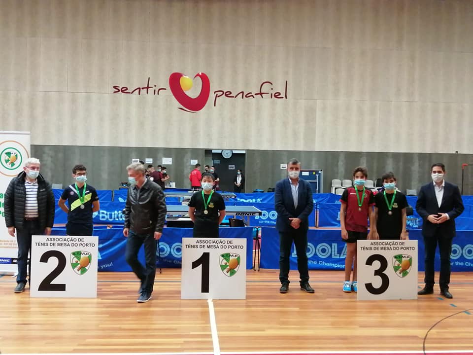 Camp Dist Sing. Sub15 masc podium