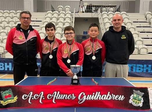 Guilhabreu Sub 15 masc 2º lugar