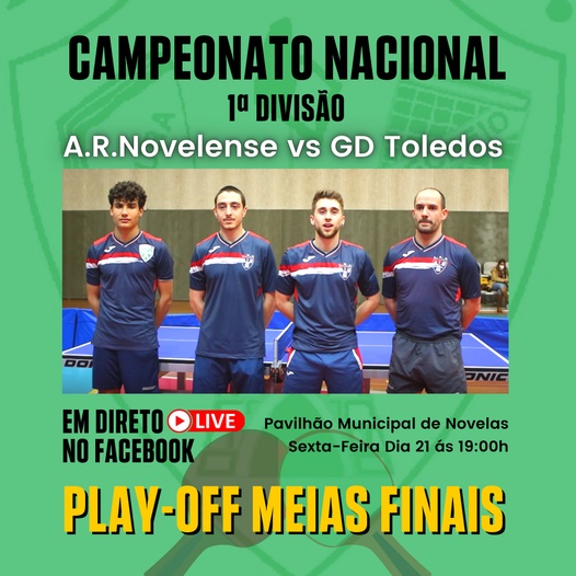 Play Off CN Eq Sen. Masc 1ª dib cartaz Novelense