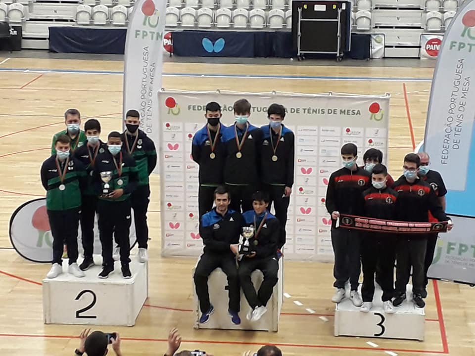 Podium Camp Nac Eq Sub19 masc 9 10 Abril Lamego 1