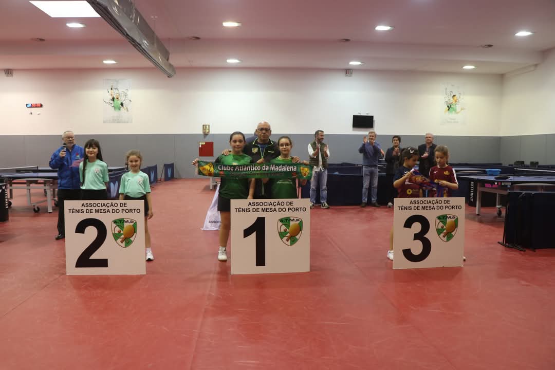 Pódio Sub11 fem
