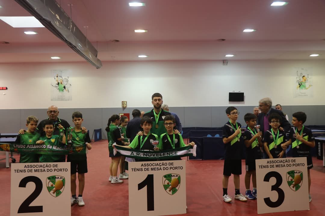 Pódio Sub11 masc