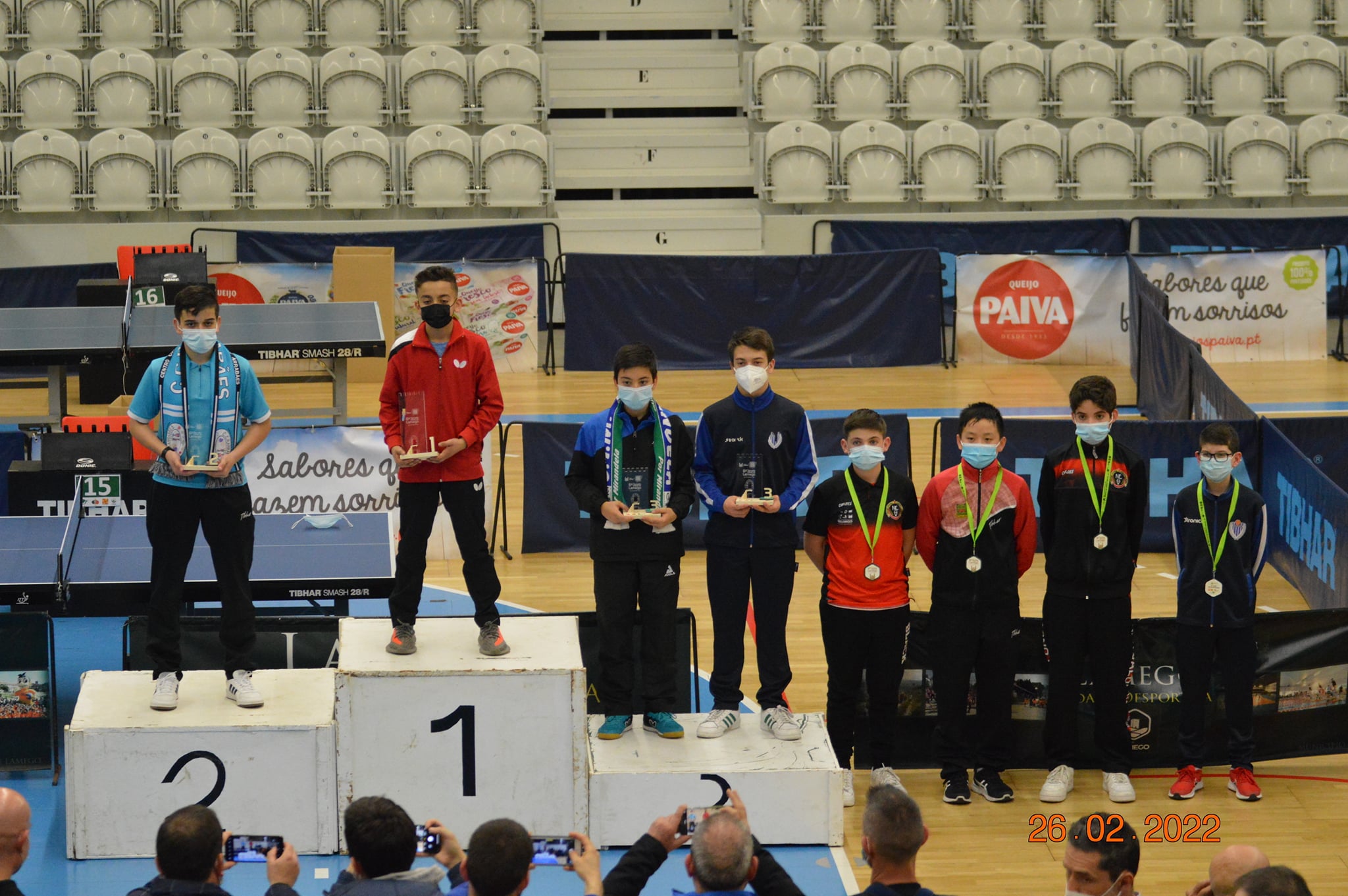 Pódio Sub15 Masc