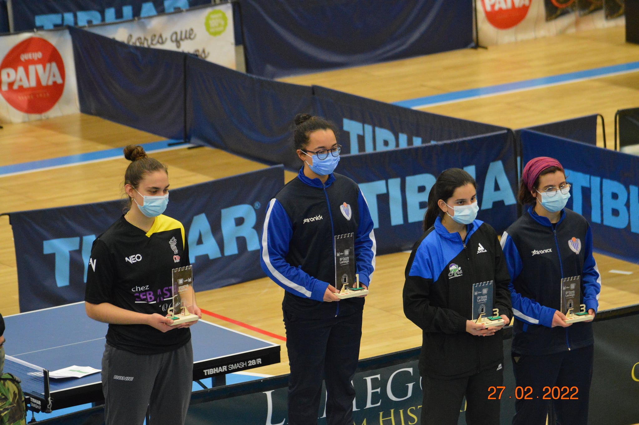 Pódio Sub19 Fem