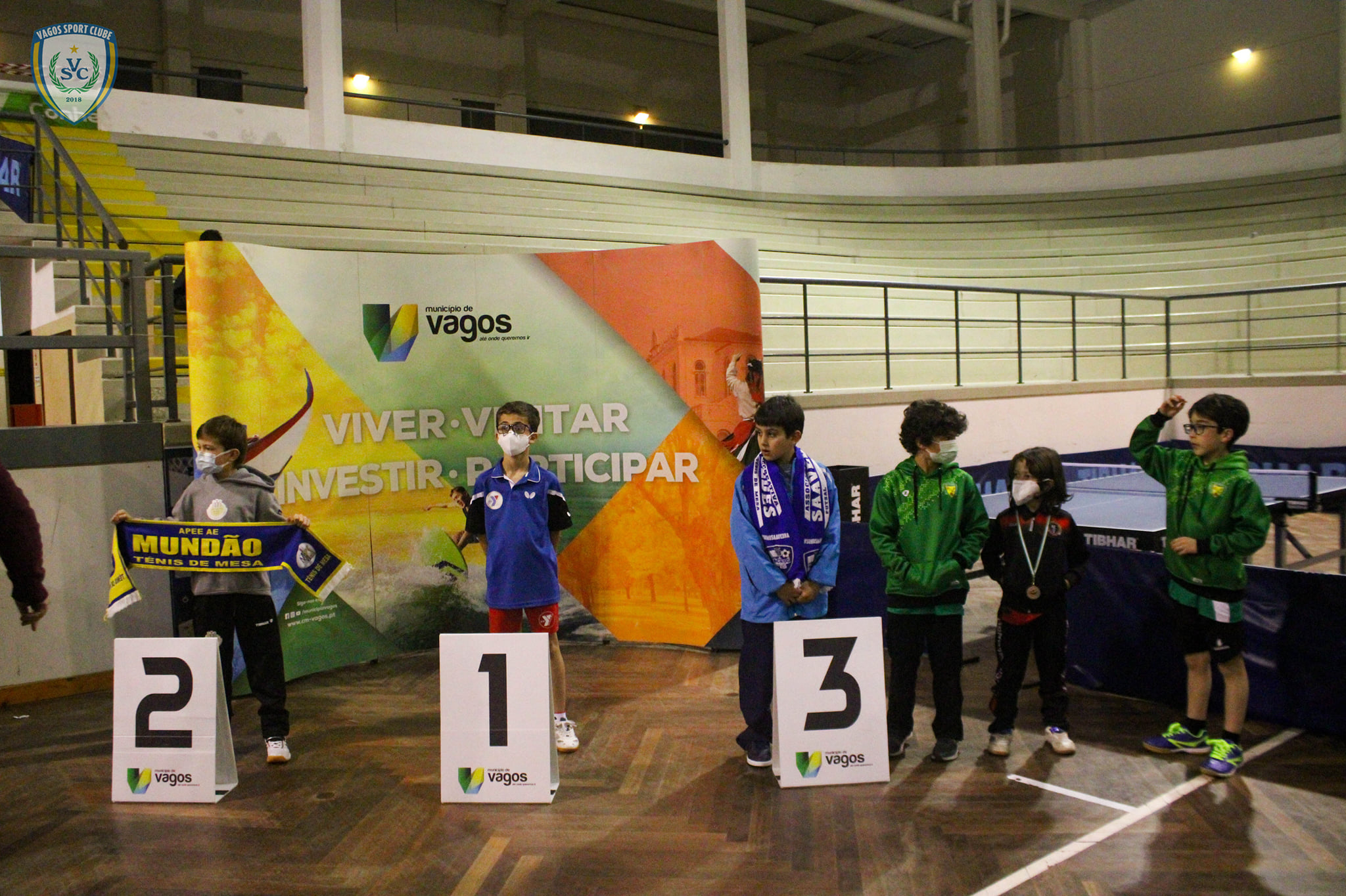 Pódio Sub 10 masc