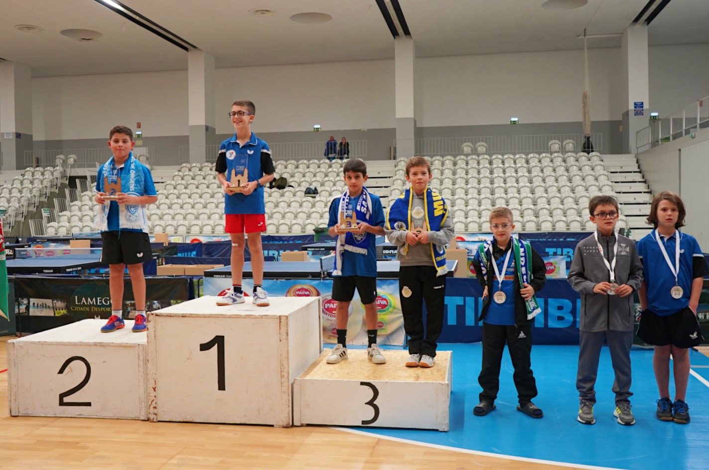 Pódio Lamego Sub11 masc