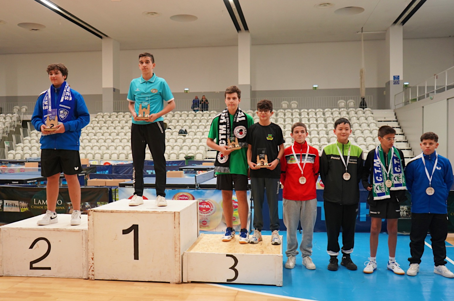 Pódio Lamego Sub15 masc