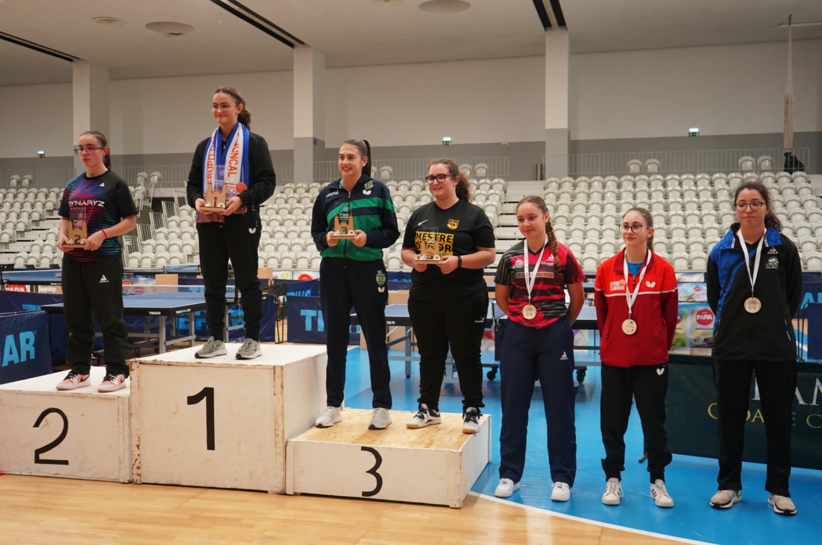 Pódio Lamego Sub19 fem
