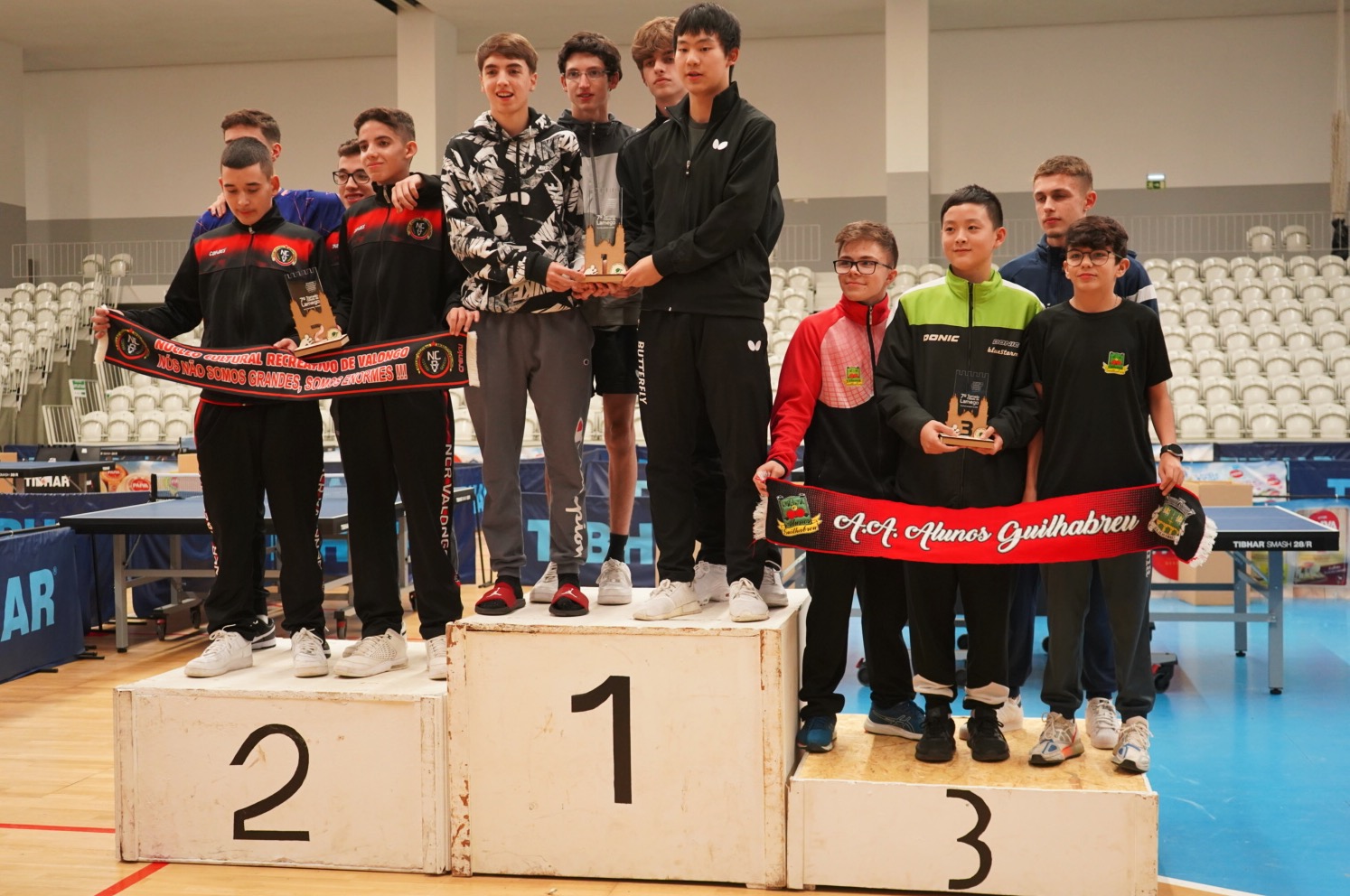 Pódio Lamego Sub19 masc Coletivo
