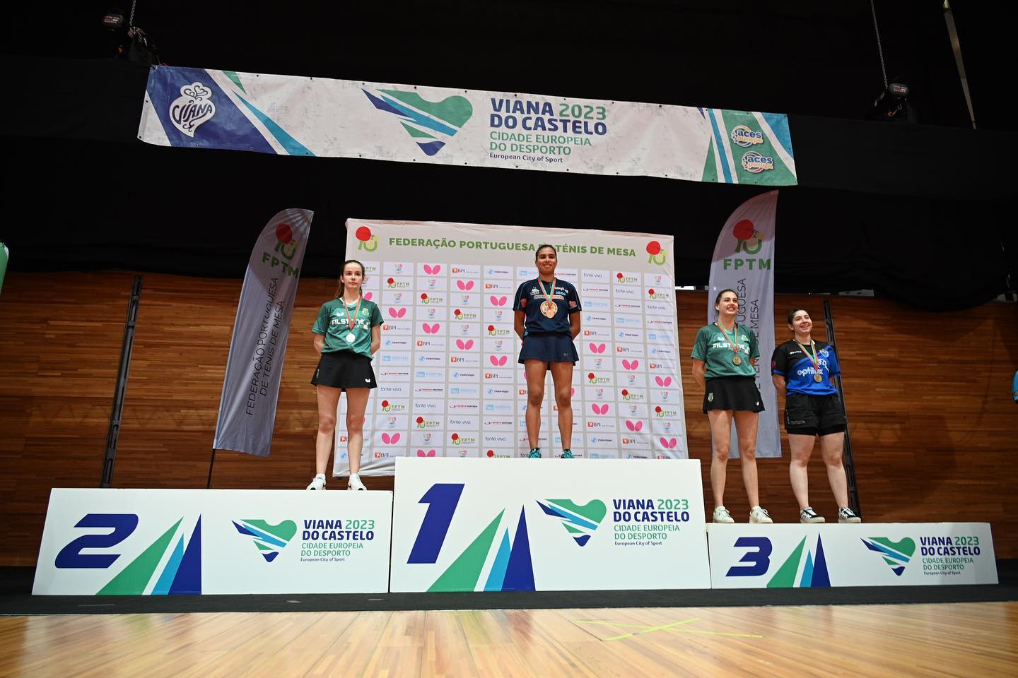 Pódio Sub19 fem