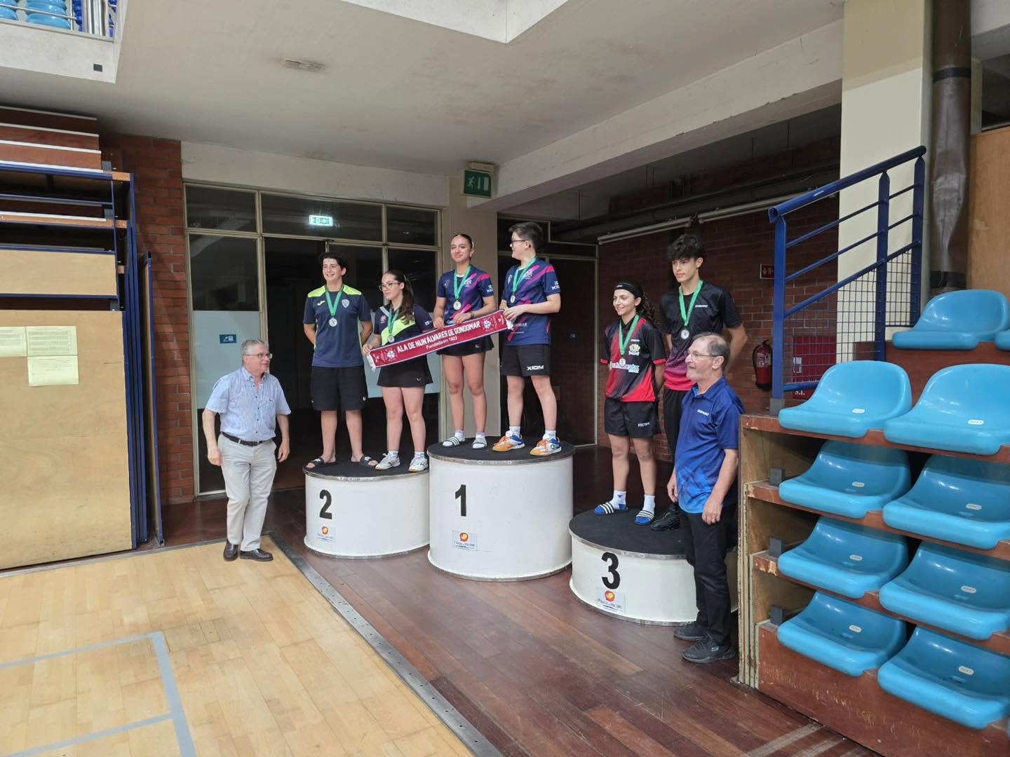 Sub19 Mistos Podium