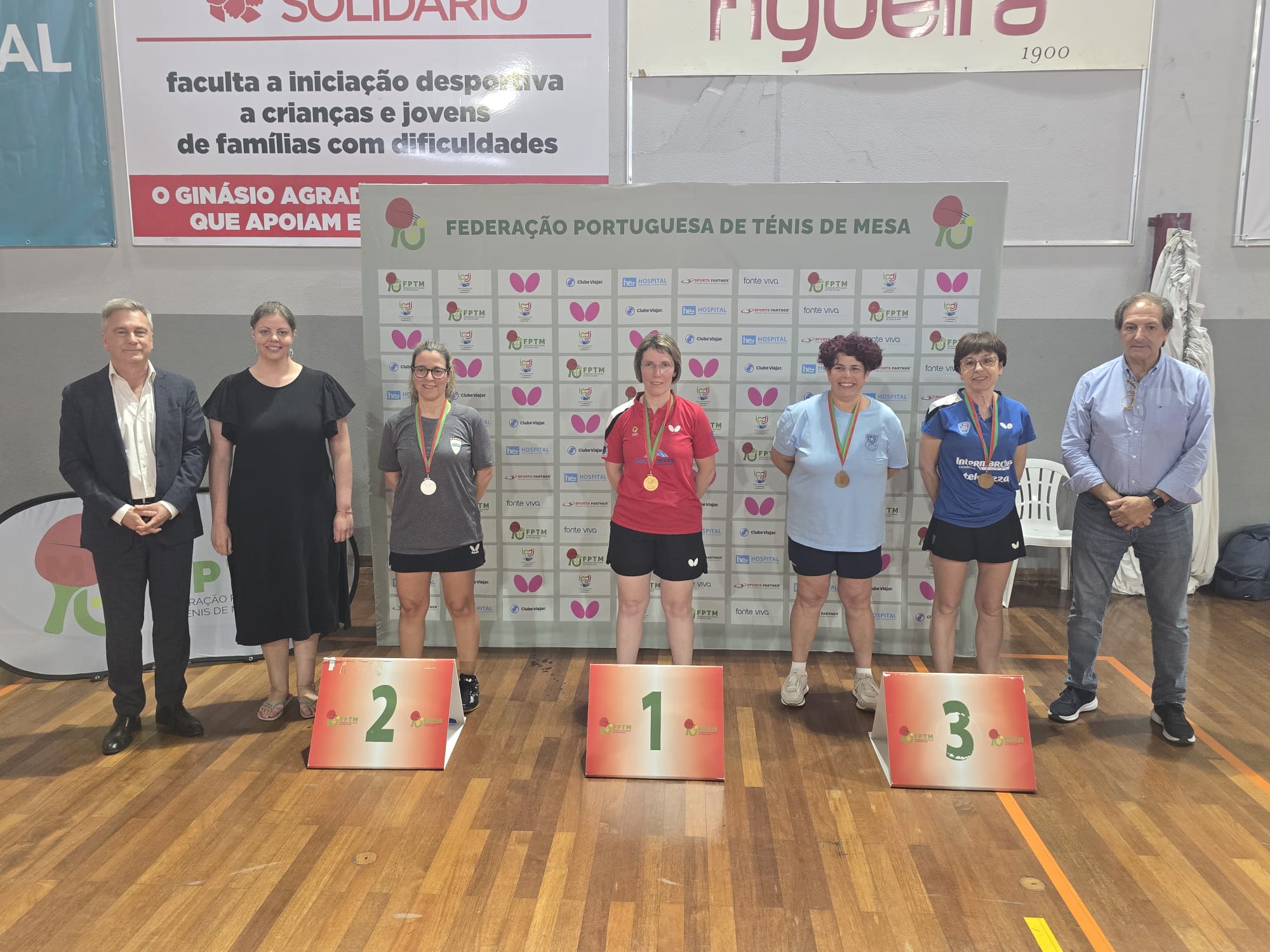 Veteranos Fem Pódio