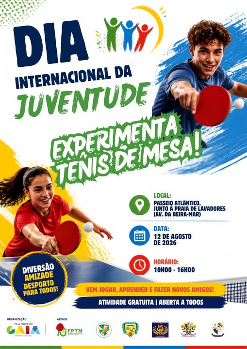 Dia Internacional Juventude cartaz