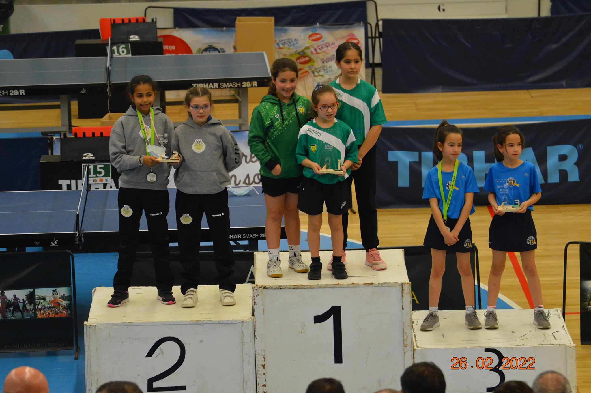Pódio Sub10 Fem Coletivo