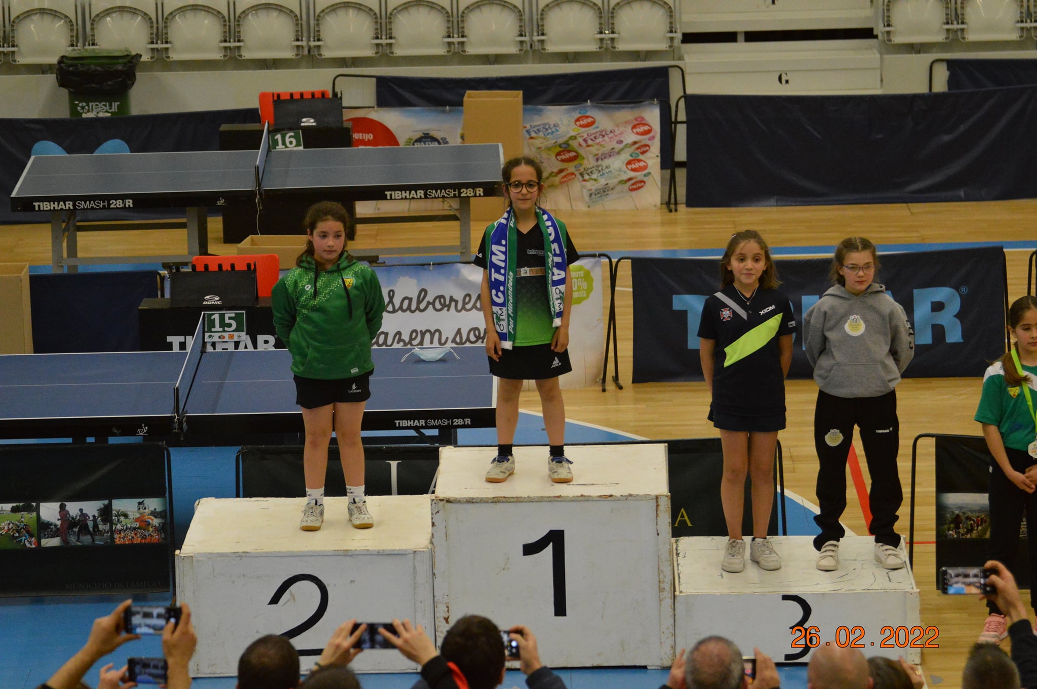 Pódio Sub10 Fem